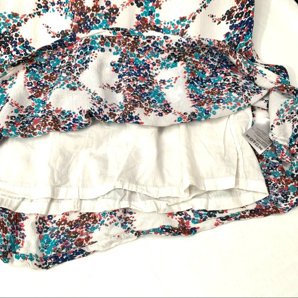 “Roxy” petite floral print drawstring waist maxi skirt- M - Picture 8 of 11